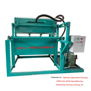 Factory price small machine making egg trays pulp molding making machine egg tray carton