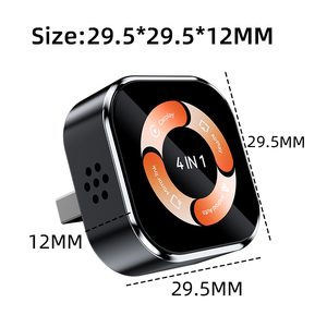 Adaptateur sans fil CarPlay 4 en 1 OEM, adaptateur Android Auto, connexion WiFi 5 GHz rapide pour voitures équipées de CarPlay filaire d'usine, <span class=keywords><strong>Mirrorlink</strong></span> - Product Image 2