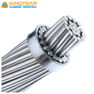 Aluminum Alloy Stranded AAAC Conductor Hard Drawn Aluminum <b>Magnesium</b> Silicon Wire 6201 Overhead Transmission IEC 61809 Henan - Product Image 5