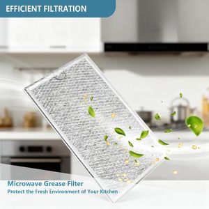 Filtro de Grasa para Horno de Microondas Whirlpool W10535950 PS8769987, Marco de Malla de Aluminio, Trampa de Aceite, Pieza de Repuesto - Product Image 2