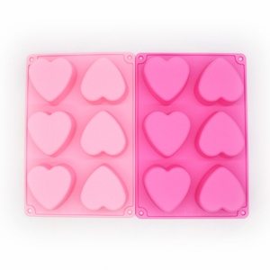 แม่พิมพ์ซิลิโคนรูปหัวใจสำหรับอบเค้กมูส แม่พิมพ์เค้กซิลิโคนสำหรับงานแต่งงาน/วันวาเลนไทน์ - Product Image 2
