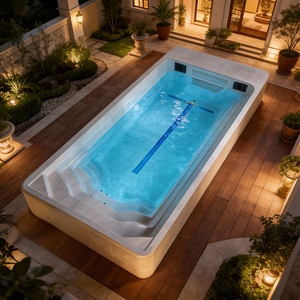 <span class=keywords><strong>Piscina</strong></span> Fuori Terra Personalizzabile DSL <span class=keywords><strong>con</strong></span> Idromassaggio per Villa Privata e Giardino - Product Image 2