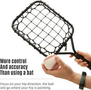 Customized Training Tool <strong>Baseball</strong> Practice Bat <strong>Racket</strong> Iron Frame <strong>Baseball</strong> <strong>Racket</strong> for Fly Balls - Product Image 2