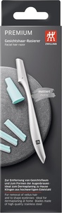 <span class=keywords><strong>ZWILLING</strong></span> มีดโกนขนบนใบหน้า ใบมีดเดี่ยว (สำหรับการกำจัดขนบนใบหน้าอย่างแม่นยำ ถูกสุขอนามัย ทำความสะอาดได้อย่างหมดจด) สแตนเลสสตีลคุณภาพพรีเมียม สีเงิน - Product Image 6