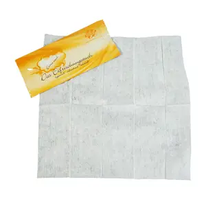 Individuell verpackte dicke Gewebe tücher Benutzer definierte Private Label-Tücher Single Restaurant Wet Refresh ing Towels