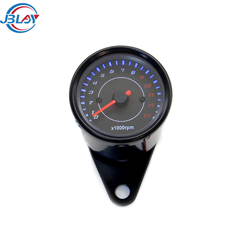 Мотоцикл модифицированный светодиодный фонарь 13000 об/мин универсальный тахометр цифровой спидометр мотоциклетный счетчик