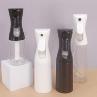 Offre Spéciale plastique brumeux déclencheur pulvérisateur bouteille eau barbier cheveux fine brume continu vaporisateur bouteille