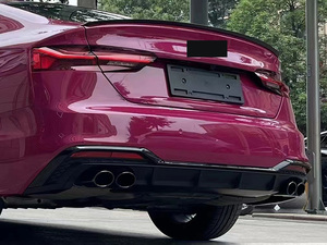 2021 + <span class=keywords><strong>Audi</strong></span> <span class=keywords><strong>A5</strong></span> RS5 voiture diffuseur arrière pare-chocs <span class=keywords><strong>noir</strong></span> brillant <span class=keywords><strong>noir</strong></span> <span class=keywords><strong>mat</strong></span> avec impression par transfert d'eau argent nouvel état mise à niveau - Product Image 3