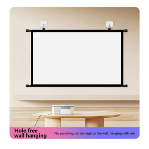 Pantalla de proyección plegable Topleo con trípode, pantalla de proyección portátil con soporte, pantalla de proyección de tela con elevación desde el suelo. - Product Image 3