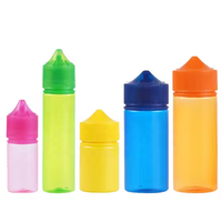 Vente en gros 20ml 15ml petit flacon compte-gouttes en plastique flacon d'injection d'huile PET à pression pointue