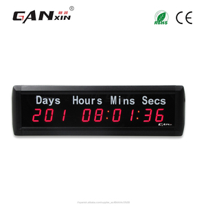Ganxin led rojo de 9 dígitos pantalla día fecha pequeño temporizador con caracteres ampliado versión - Product Image 3