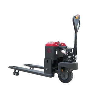 Chariot élévateur électrique à palettes, capacité 2 tonnes, moteur DC, longueur de la fourche 1070 mm, utilisation en extérieur sur chaussée, usine de fabrication - Product Image 2