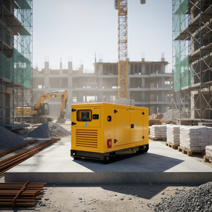 Groupe électrogène diesel à faible bruit de 15 kW, 20 kW, 25 kW pour utilisation d'urgence, <span class=keywords><strong>chantier</strong></span> de construction, générateur étanche à la pluie - Product Image 4