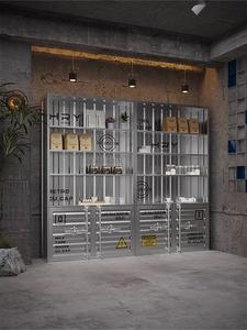 أثاث تجاري على الطراز الصناعي الحديث ، بار ومطعم ، موضة ومتانة معدنية - Product Image 3