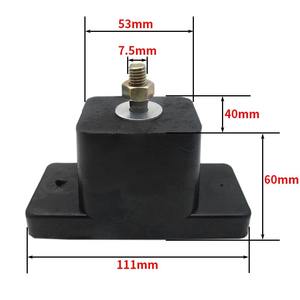 Pieds antidérapants épaissis pour unité extérieure de climatiseur, patins rehausseurs, support de base pour unité extérieure, patins amortisseurs - Product Image 1