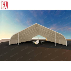 Carpa Curva Impermeable para Exteriores, Pequeña, Blanca, Tipo Hangar para Aviones - Product Image 5