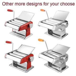 Machine à nouilles manuelle moderne en acier inoxydable, écologique, pour un usage domestique et en restaurant - Product Image 6