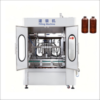 Machine automatique pour engrais liquide et savon liquide, résistante à la corrosion, avec fûts en plastique/verre, haute précision, contrôlée par PLC