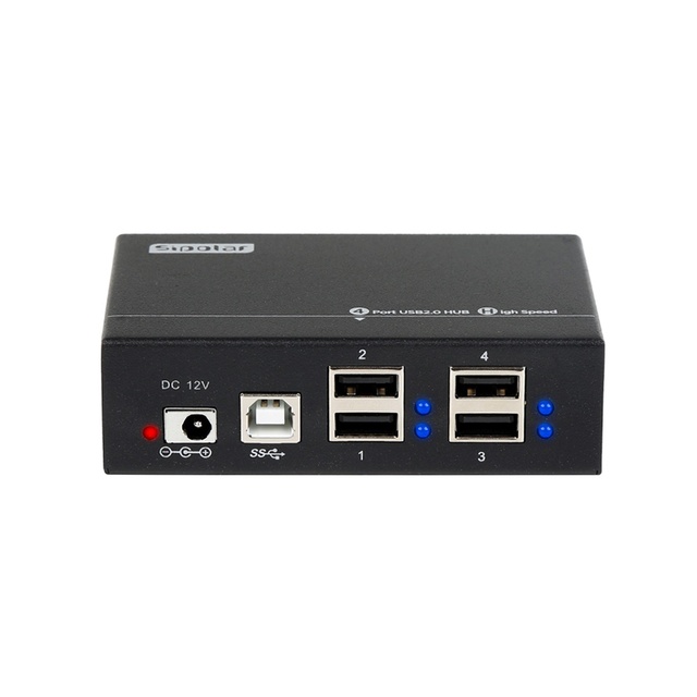 A-142 Sipolar 4 Port Usb 2.0 Hub  for Sd Card Usb  Duplicator  480M Usb  Data Hub Splitter