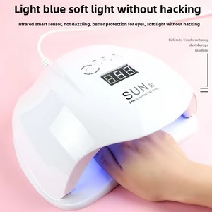 Lampe à LED UV 54W pour ongles, séchage rapide du vernis gel, lumière de photothérapie, équipement de manucure pour salon et usage domestique, outil pour ongles - Product Image 2