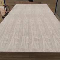 Panneau MDF de placage de 2.5mm 0.2mm 0.3mm 0.5mm placage de chêne frêne noyer panneau MDF laminé utilisé pour les meubles et la décoration intérieure