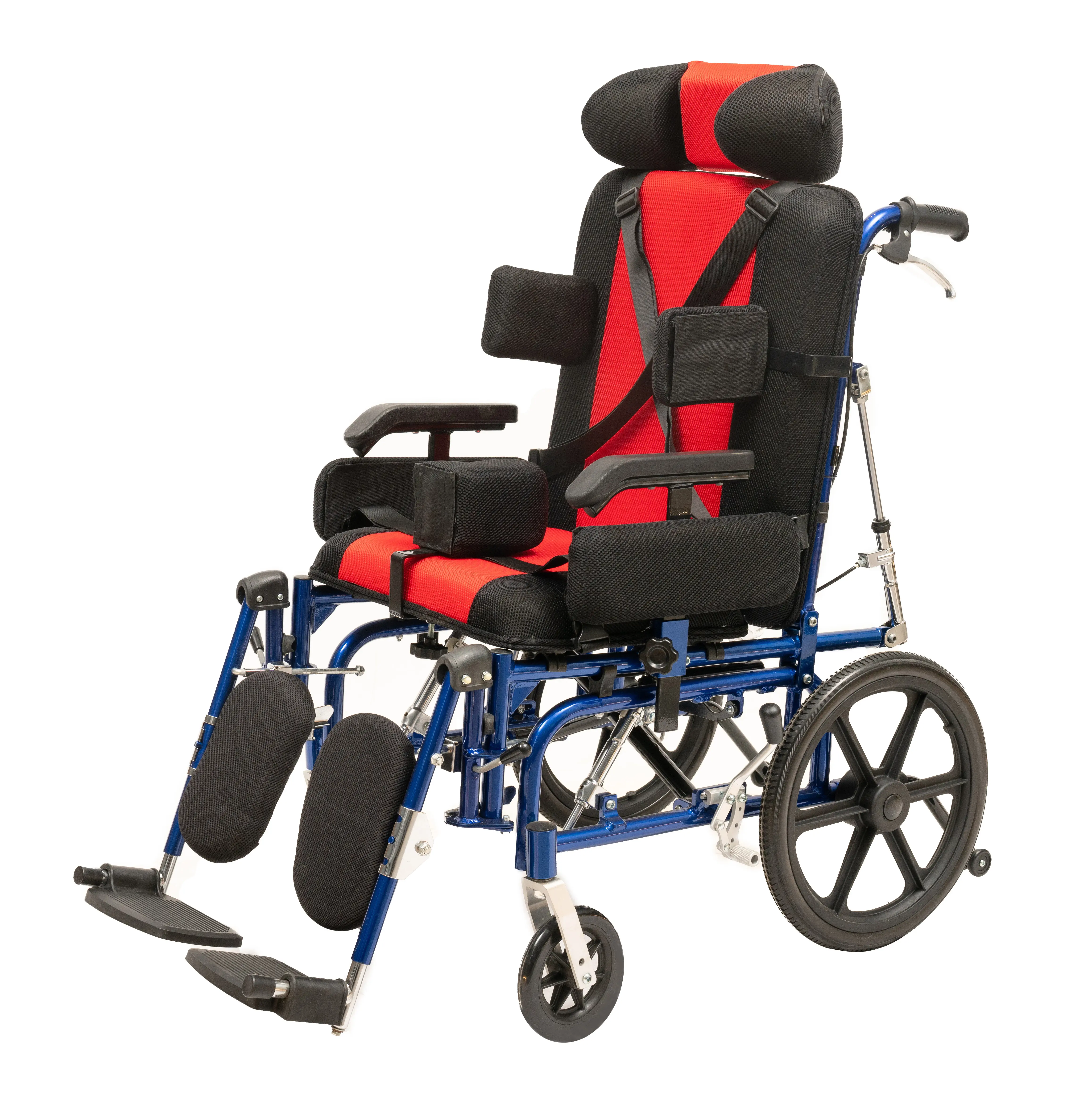 Sedia a rotelle del rifornimento del produttore di prezzi economici da vendere sedia a rotelle reclinabile paralisi della sedia a rotelle in piedi leggera