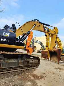 Excavatrice hydraulique sur chenilles CAT340D d'occasion en bon état, équipement de construction polyvalent, moteur puissant - Product Image 5