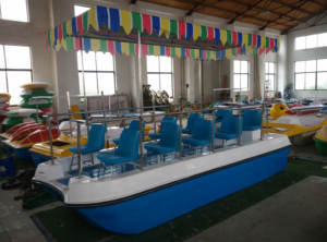 <span class=keywords><strong>Moteur</strong></span> électrique <span class=keywords><strong>bateau</strong></span> bus voiture 10 passagers zoo parc rivière chargement transport navire fibre de verre cabine auvent siège - Product Image 2