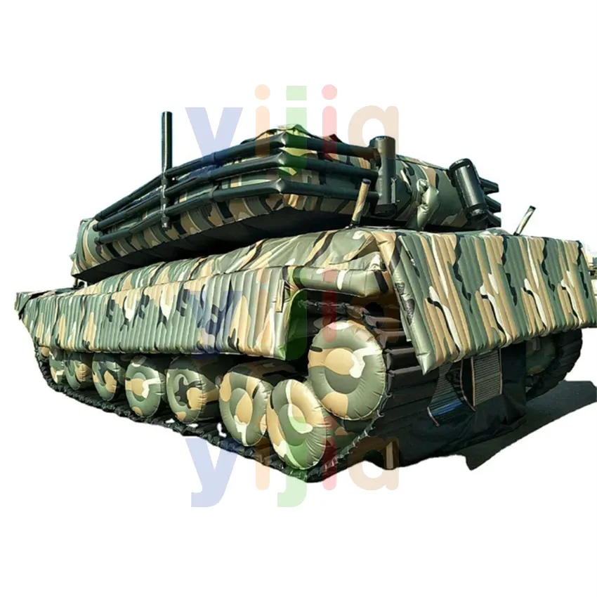 Tank Inflatable Decorative Event Tank Models For Outdoor Decoy