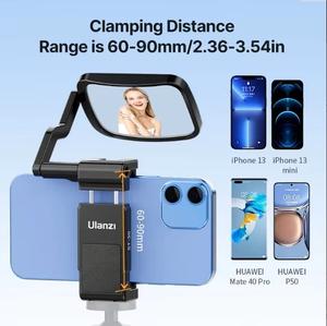 ULANZI Selfie Miroir Clip Titulaire Must-Have Accessoire pour Téléphone Photographie Vidéo Blogging Live Streaming ULANZI Caméra Accessoire - Product Image 6