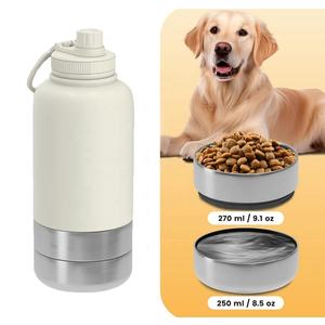 Leak-Proof <b>Dog</b> Water Bottle Portable 3 in 1 Stainless Steel 32oz Insulated <b>Dog</b> Water Bottle - Product Image 1