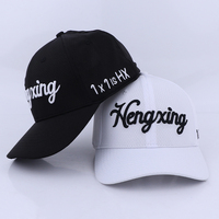 Gorra de béisbol para hombre, 6 paneles, transpirable, ajustada, Media malla, ala curva, gorra de béisbol, gorras de béisbol ajustadas