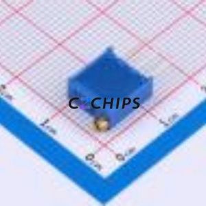 Resistencia Ajustable/Potenciómetro 3296W-1-501LF SIP-3P, 9.5x4.8mm, Resistencia de 500 Ohmios, 10%, 500mW, 100ppm ℃ - Product Image 2
