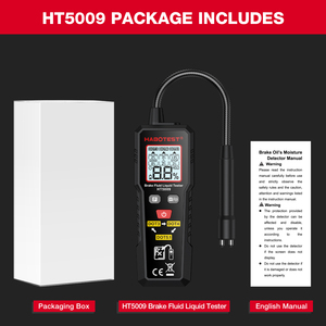 Habotest ht5009 Phanh dầu độ ẩm <span class=keywords><strong>Detector</strong></span> cho ô tô và xe máy phanh chất lỏng emulsification phát hiện cảnh báo - Product Image 5