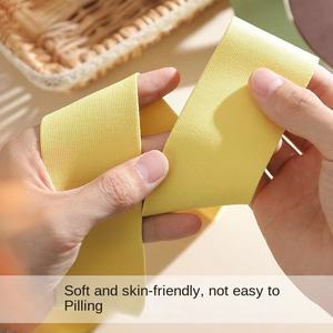 Заводская оптовая продажа, однотонная 140 эластичная лента 2,5 см-7,5 см, однотонная зашифрованная утолщенная лента с техникой нанесения покрытия - Product Image 3