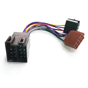 <span class=keywords><strong>Adaptateur</strong></span> universel de faisceau de câblage <span class=keywords><strong>ISO</strong></span> en PVC femelle mâle pour <span class=keywords><strong>autoradio</strong></span> compatible Volkswagen FAKRA Chrysler BMW Skoda - Product Image 6