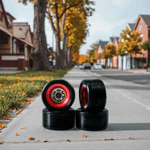 ล้อสเก็ตบอร์ดแบบคู่ วัสดุอัลลอยด์ แกนโลหะสองชั้น ขนาด 34 มม. เมเปิ้ล 32 มม. มีหลายขนาดให้เลือก ขายส่ง - Product Image 3