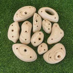 Hot Bán Rock Leo Núi Giữ Chất Lượng Cao Phòng Tập Thể Dục Thiết Bị Bằng Gỗ Rock Leo Núi Giữ Cho Trong Nhà Leo Núi Tường - Product Image 1
