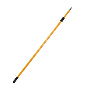 Mạnh mẽ 2-phần nhôm kính thiên văn sợi thủy tinh mở rộng cực với điều chỉnh kim Loại ren tip và nhựa Twist-On Adapter - Product Image 2