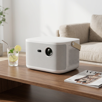 Proyector de Video Multimedia WOWOTO 1650 ANSI Lúmenes HD 4K Android Home Theater con Resolución LED 1920*1080
