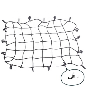 Intop Stabilised Cheap Price Heavy Duty Polyester Elastic Trailer Cargo Lifting Webbing Cargo Net For Sale
