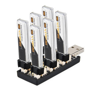 Cargador USB para Baterías LiPo 3.7V/4.20V de 6 Canales para Tiny Whoop Blade Inductrix Micro, Conectores JST 1.25/JST-PH 2.0, Hecho en China - Product Image 6