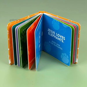 Impresión de Libros de Cartón Personalizados de Fábrica Profesional para Niños - Product Image 3