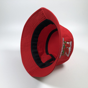 2024 <span class=keywords><strong>Gales</strong></span> logotipo personalizado bordado sombrero de cubo de calidad superior algodón raya borde Boonie gorras Reino Unido atleta fútbol sombrero parches - Product Image 4