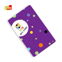 Carte RFID MF 1K classique NFC 213/215/216 personnalisée en usine, haute qualité, bon marché, avec logo imprimé en PVC, réponse rapide