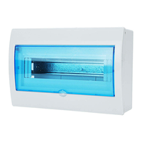 Boîtiers de distribution électrique de haute qualité, modèle de transmission, utilisation en intérieur, boîtes de panneaux électroniques en plastique