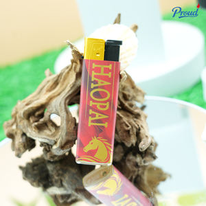 Briquet à flamme jet coupe-vent personnalisé avec logo OEM - Corps en plastique durable, rechargeable, prix de gros direct usine - Product Image 2