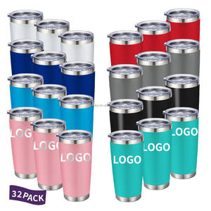 20 Oz Tumbler Stainless Steel Double Wall Insulated Coffee Water Ice Jug with Powder Coating Vacuum Flask &amp; Thermos Mug - Product Image 6