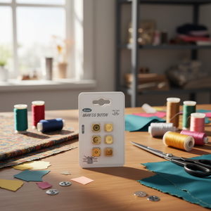 Bottoni Magnetici Ilan 1,5cm 6 Pezzi Colori Assortiti da Cucire - Product Image 3