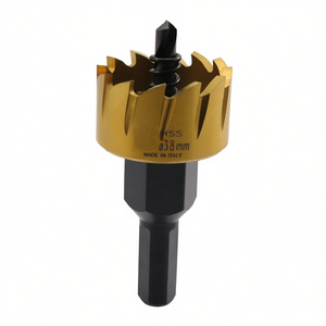 Lame de scie cloche HSS 38 mm revêtue de titane pour perçage du bois et du métal - Product Image 2